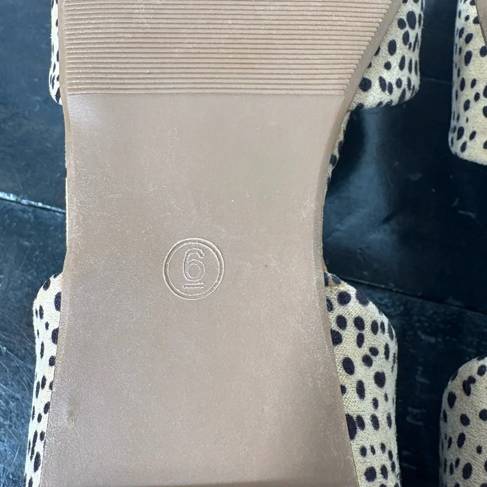 NEW Michelle McDowell Quinn Flats in Leopard Size 6 - Picture 9 of 9